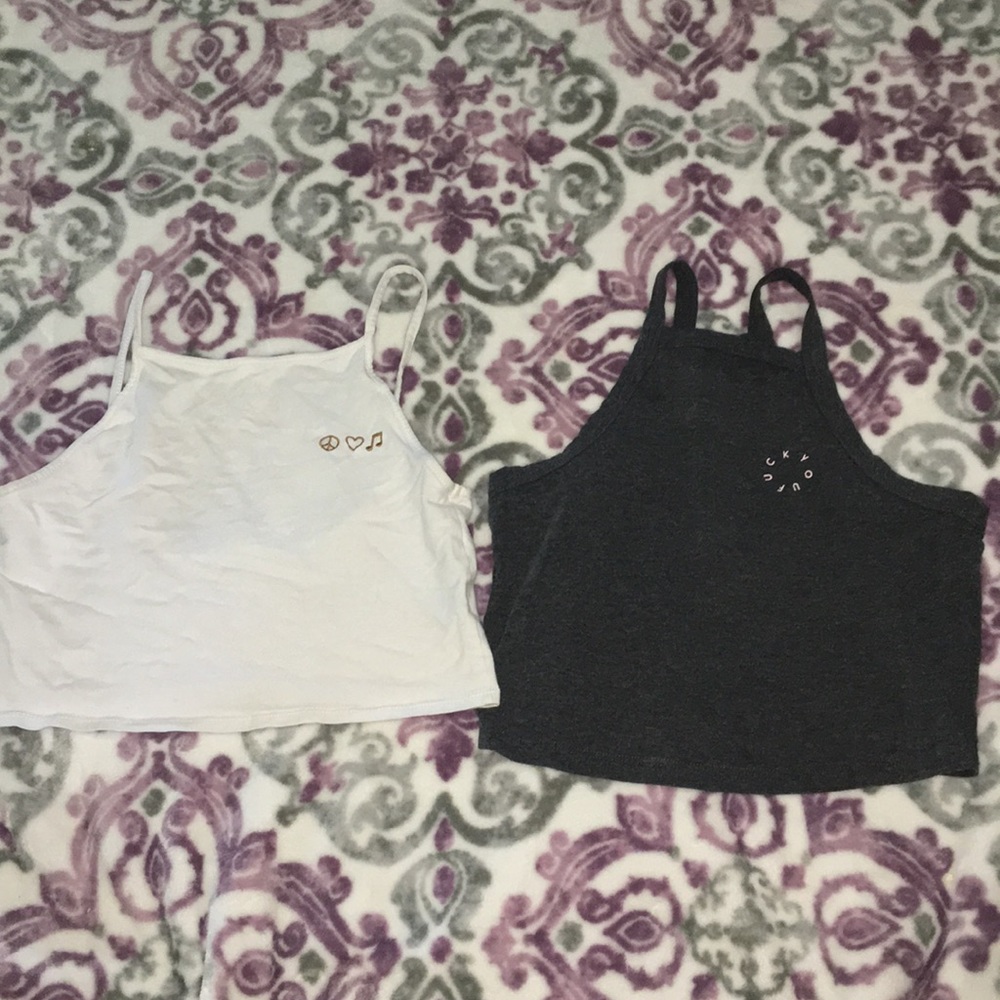 Cute fun crop tops summer vibes <3